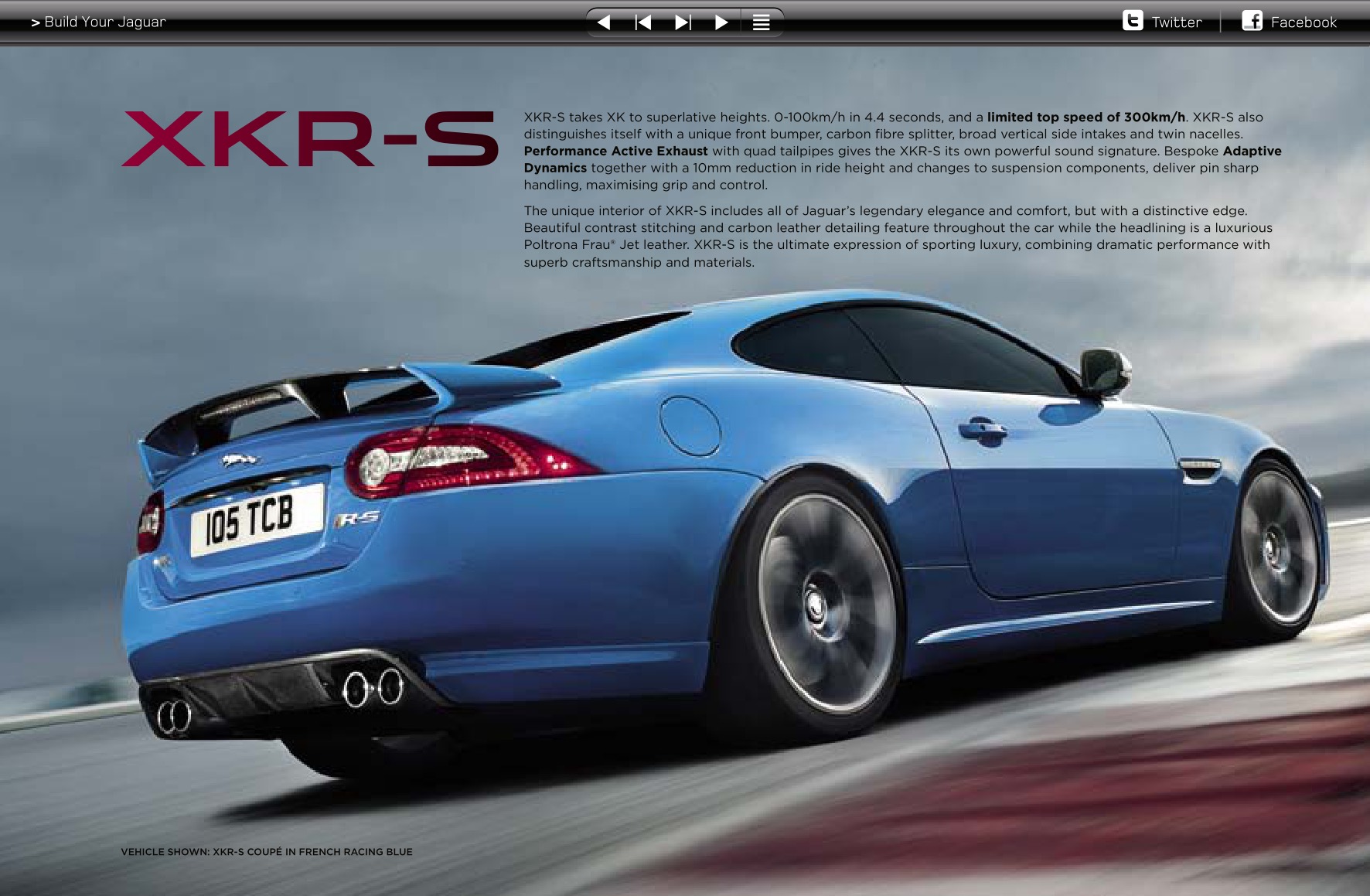 2013 Jaguar XK Brochure Page 41